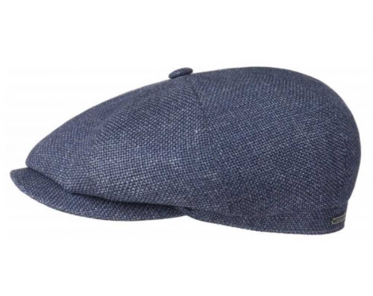 Casquette Irlandaise Hatteras Stetson en Soie et Lin