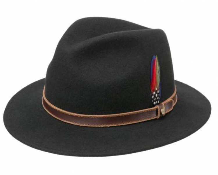 Chapeaux Stetson modèle Fedora Traveller en Feutre