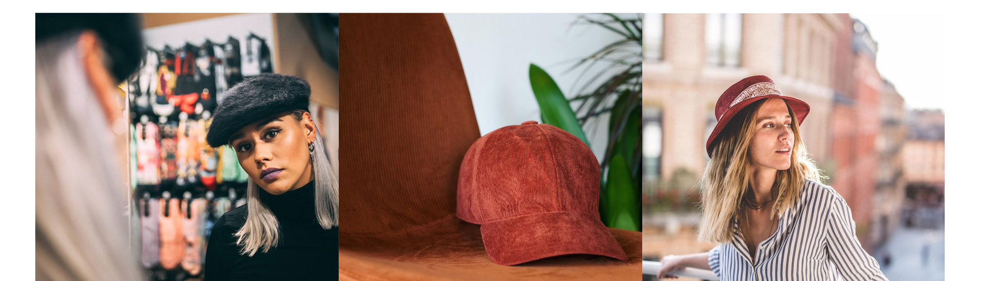 Chapeau, bonnet, casquette : Boutique en ligne, Chapelier